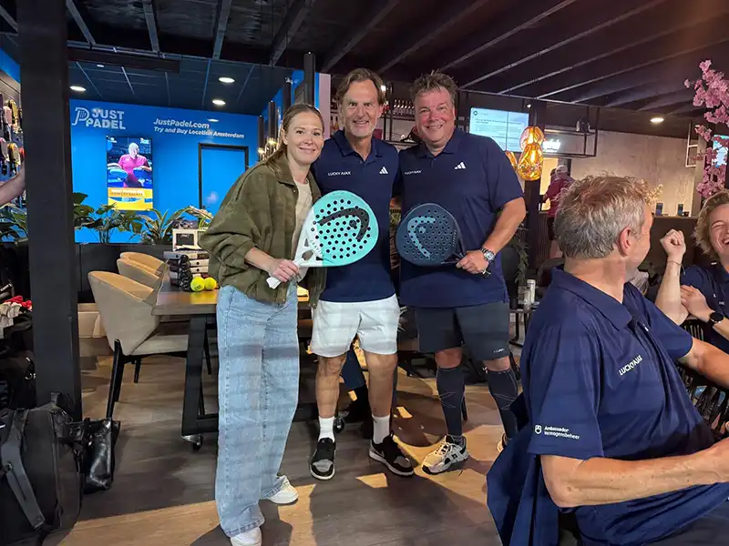 Padel winnaars dag 1