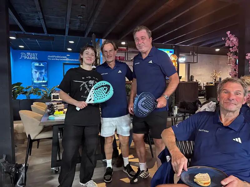 Padel winnaars 2 dag 1