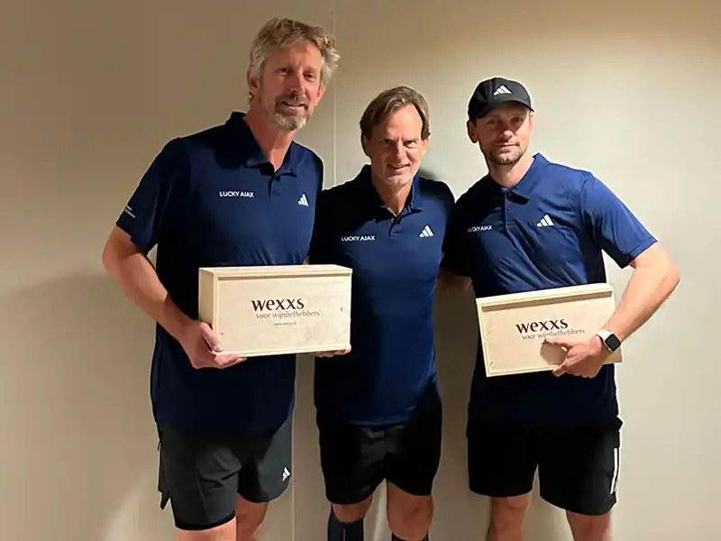 Padel dag 2_Prijsuitreiking Ronald de Boer